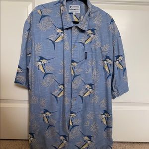 Columbia Short Sleeve Button Down